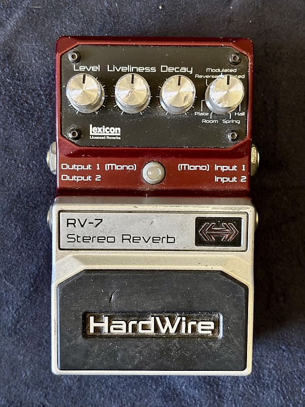 DigiTech Hardwire RV-7 Stereo Reverb