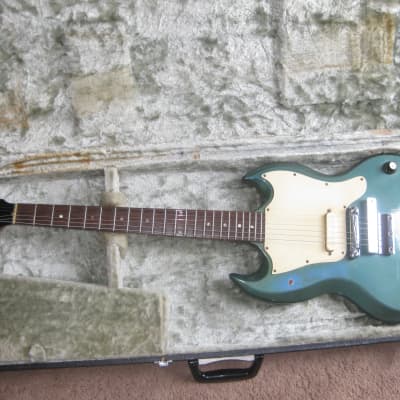 1966 Gibson Melody Maker SG -- Pelham Blue for sale