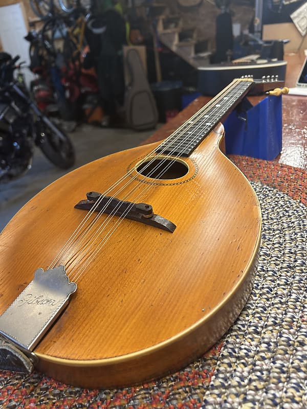 Gibson Style A Mandolin 1914 - Natural image 1