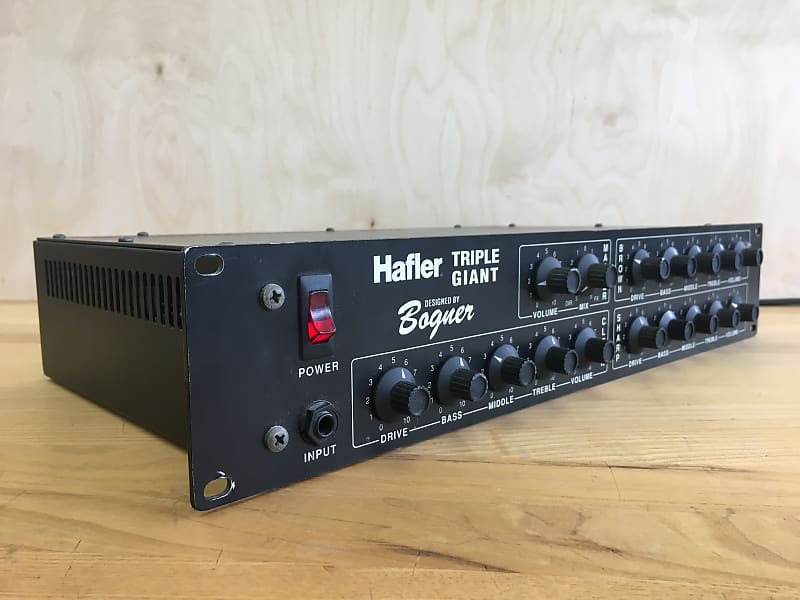 Hafler Bogner Triple Giant - Classic Three Channel Tube Preamp Rack