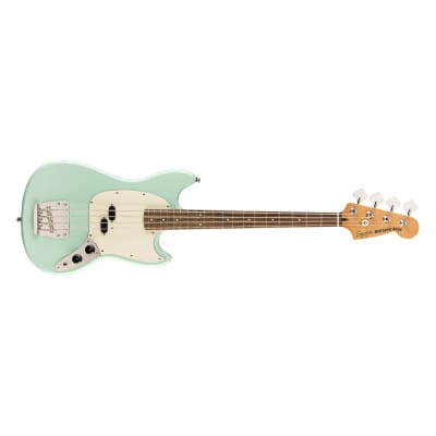 Classic Vibe 60s Mustang Bass Laurel Surf Green Squier by FENDER image 5
