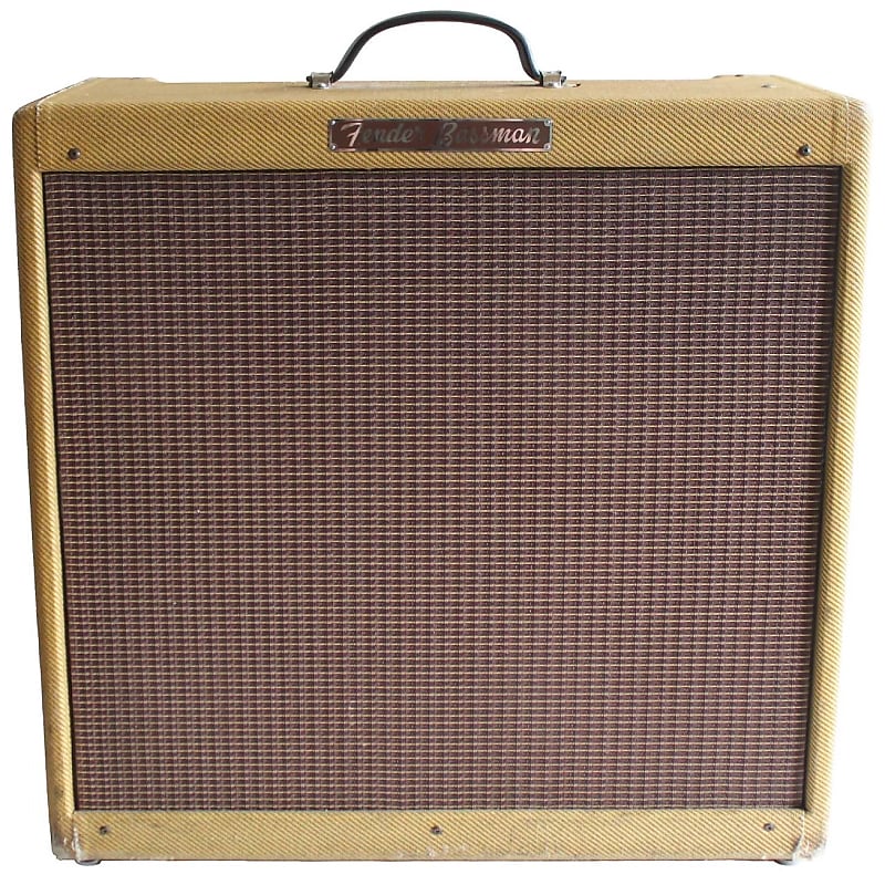 Fender Bassman 5F6 Narrow Panel 40-Watt 4x10" Guitar Combo 1957 - 1958 image 1