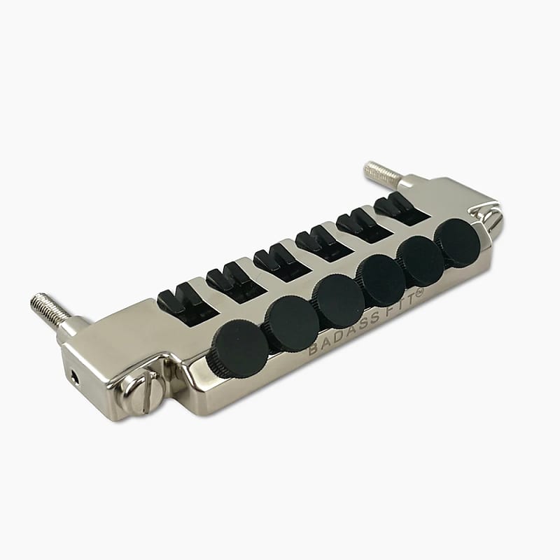 Leo Quan Badass FTT Fine Tuner Tailpiece Nickel | Reverb