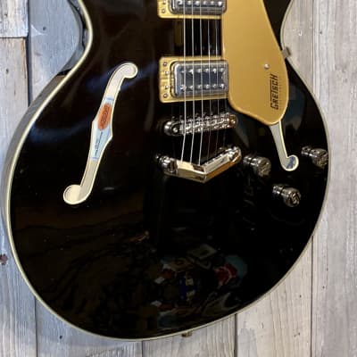 Gretsch G5622 Electromatic Center Block Double Cutaway with V-Stoptail 2021 Black Gold image 3