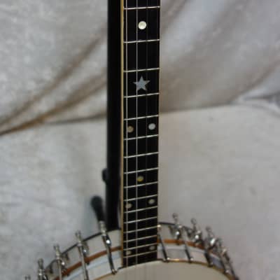 1924/1925 Vega Tubaphone Style M tenor banjo with vintage strap image 11