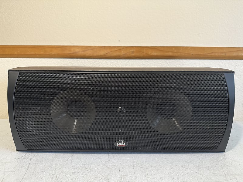 PSB Alpha C1 Center Channel Speaker Home Theater Audiophile Audio Black 2-Way  			
