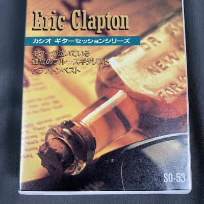 Casio Eric Clapton Cassette for EG-5 Super Rare! 1980’s