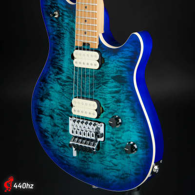 EVH Wolfgang WG Special QM with Baked Maple Neck Chlorine Burst image 2