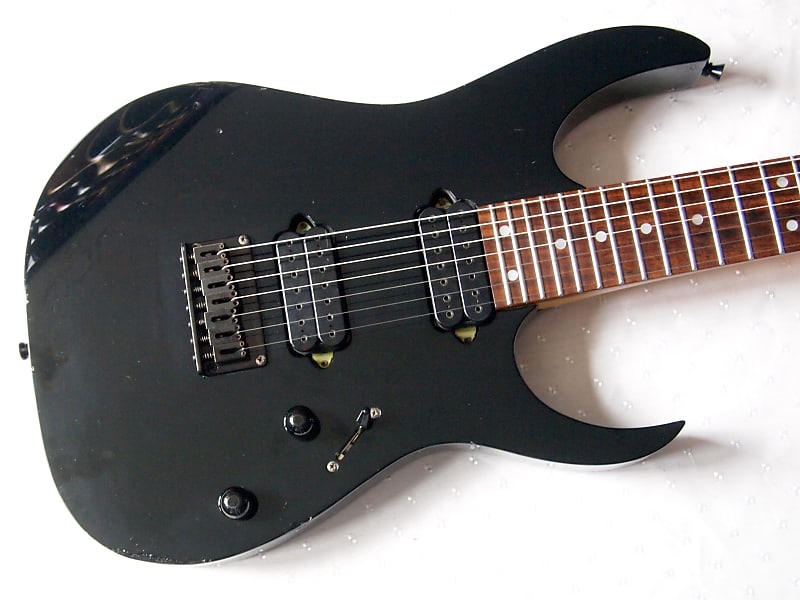 Ibanez 日本製 black Ibanez RG7620 7-String Electric Guitar Japan Galaxy Black