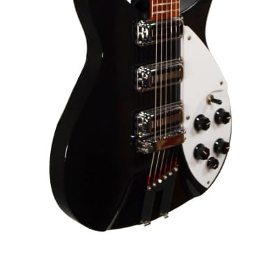 Rickenbacker 350 V63 2005 Liverpool Electric Guitar w/ OHSC – Used 2005 - Black image 8
