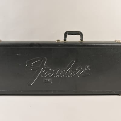 Vintage 1977 1978 1979 1980 1981 Fender Stratocaster Telecaster Molded Plastic Guitar Black CASE USA 1970s image 2