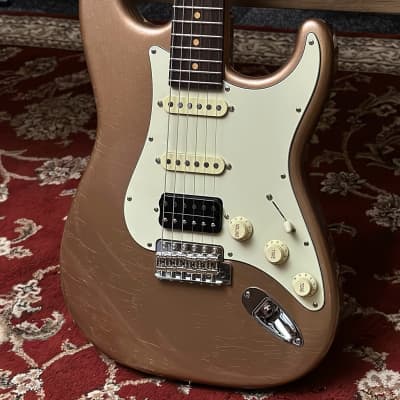 Suhr Classic S Vintage LE Firemist Gold Electric Guitar - with Suhr Deluxe Gig Bag image 9
