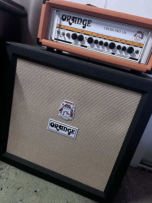 Orange Crush pro guitar head and cab Reverb