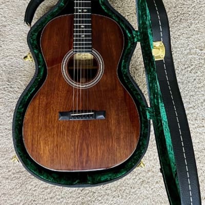 Recording King ROS-729 12-Fret 000 Solid Koa Acoustic w/Vintage Style Case image 11