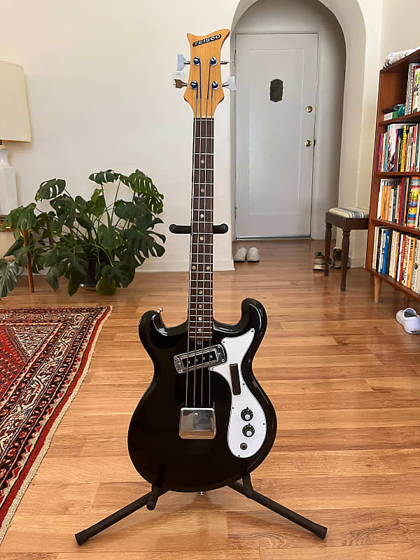 TEISCO （テスコ）BR-1 VINTAGE 1960s BASS 【レア】 60's Teisco Bass BR-1 – Moze Guitars