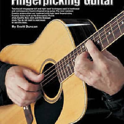 Learn How To Play Guitar Progressive Country Fingerpicking Guitar Method Book K9 X- for sale
