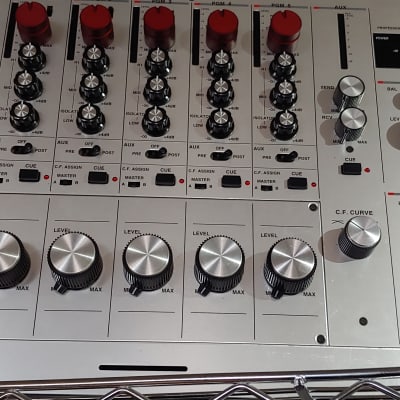 Vestax PMC-500 5 channel Rotary Silver | Reverb