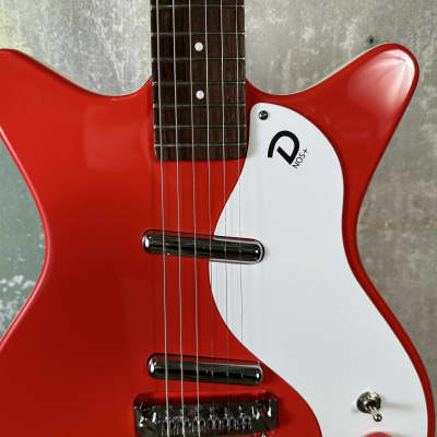 Mint Danelectro '59 NOS+ Electric Guitar - Red image 4