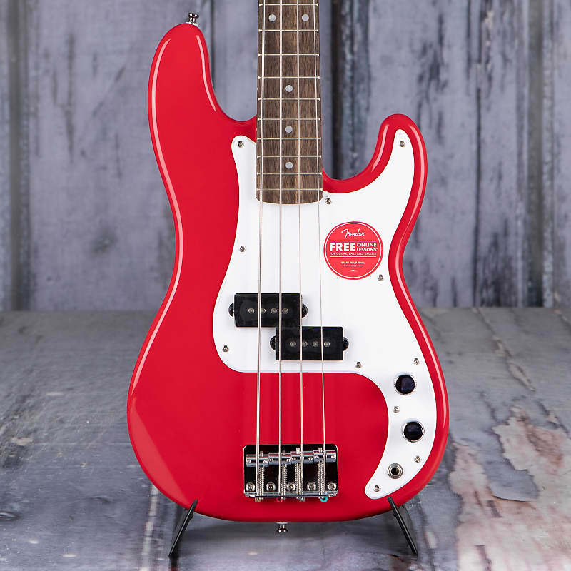 Squier Mini Precision Bass, Dakota Red image 1