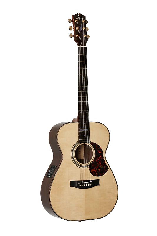 Maton EM100-808 Messiah Acoustic Electric Guitar w/Case - Natural
