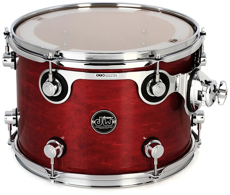 DW Performance Series Mounted Tom - 9 x 13 inch - Cherry Stain Lacquer image 1