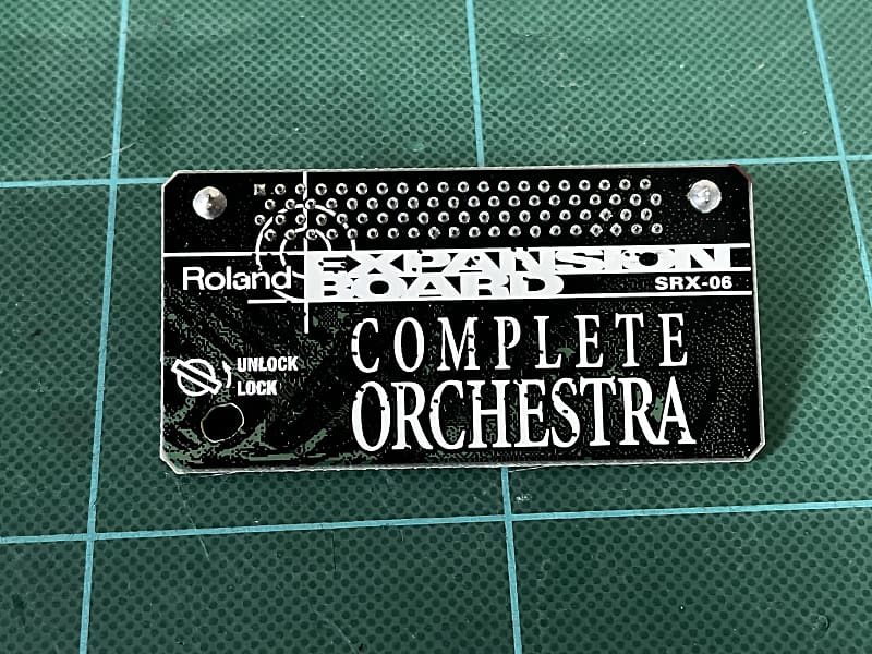 Roland SRX-06 Complete Orchestra Expansion Board 2000s - Green