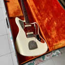 Fender Jaguar 1966 matched headstock Olympic white
