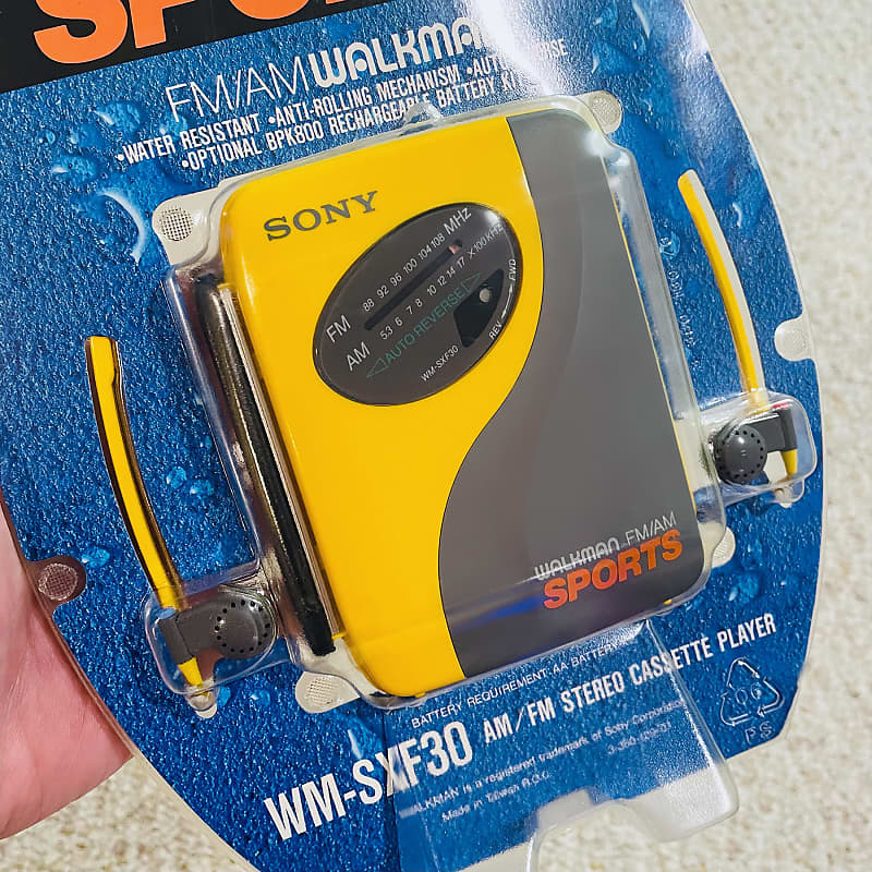 [SEALED] Sony WM-SXF30 Walkman Cassette Player, CuteYellow, Brand New Sealed ! image 1