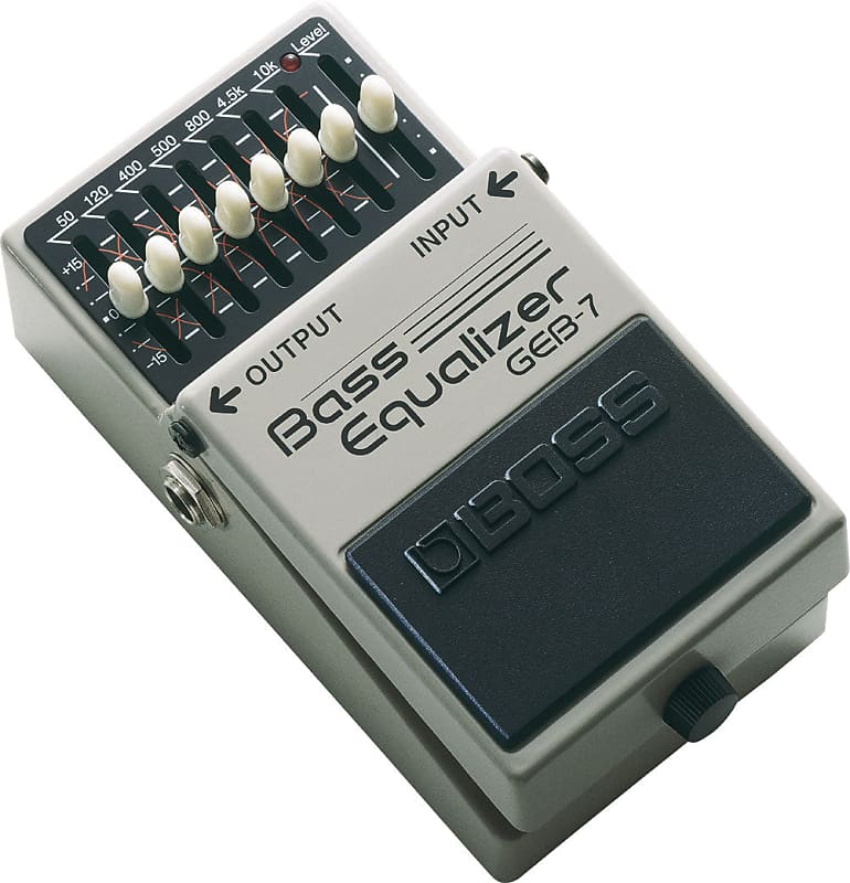 Boss GEB-7 Bass Graphic EQ Pedal | Reverb