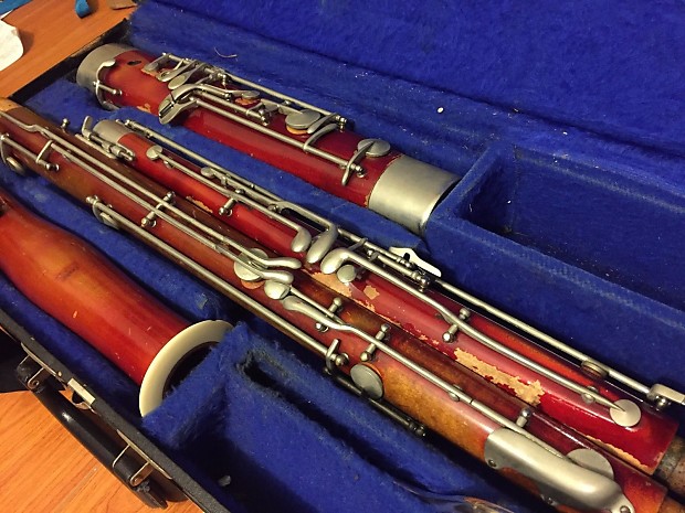 Lesher Elkhart 1960s Maple Wood Bassoon