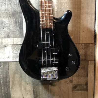 Fernandes TEB-1 1990 Black & Gold Japanese Telecaster Bass Guitar