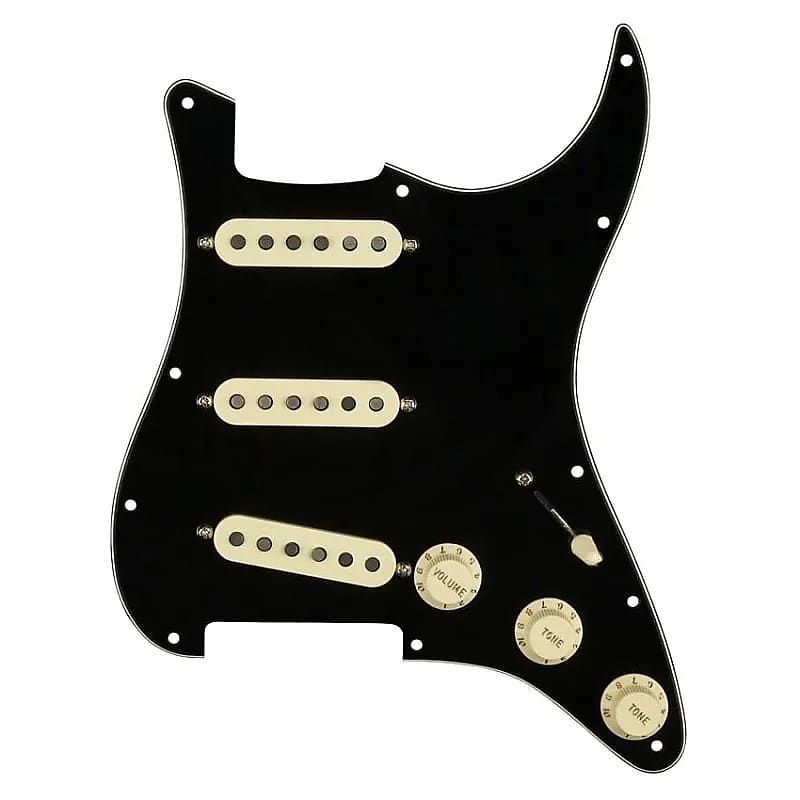 Fender 099-2342-506 Texas Special Stratocaster 11-Hole Pickguard 3-Ply Pre-Wired image 1