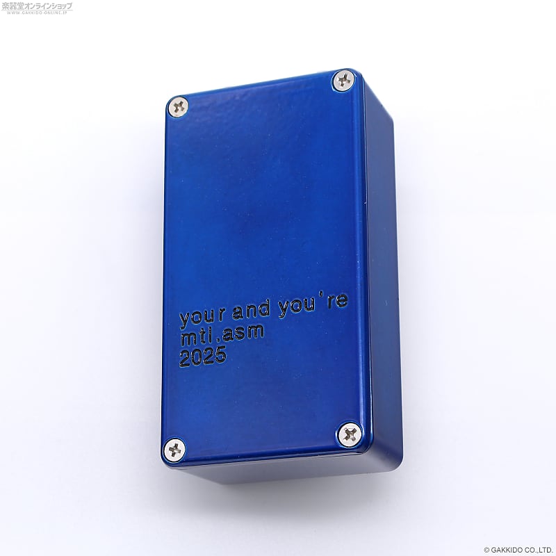 Montreal Assembly Your & You're Fuzz Transparent Blue | Reverb