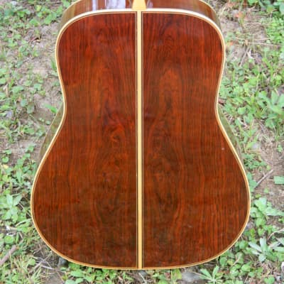 Yamaha  L-5 Coral Rosewood Body Guitar 1976 Natural+Yamaha Hard Case and Guitar Strap FREE image 8