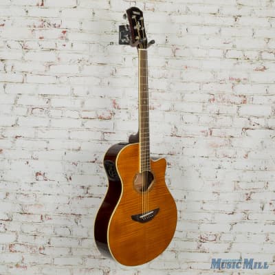 Yamaha APX600FM-AM Acoustic/Electric Guitar Flamed Maple Natural image 4