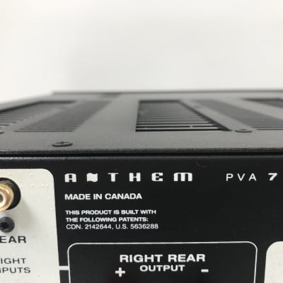 Anthem PVA 7 7-Channel Power Amplifier image 4