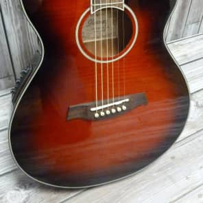 Ibanez AEG24II Electro Acoustic Transparent Hibiscus Red