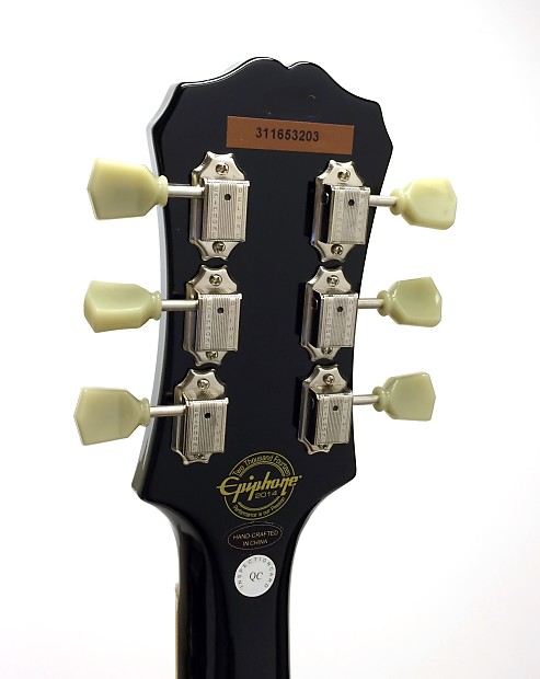 Epiphone 1956 Les Paul Standard Pro Ltd Ed Electric Guitar - Ebony