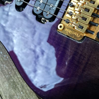 Rare pre Caparison Japan custom shop Cobran FG-5 1989 violet superstrat  jackson charvel killer | Reverb