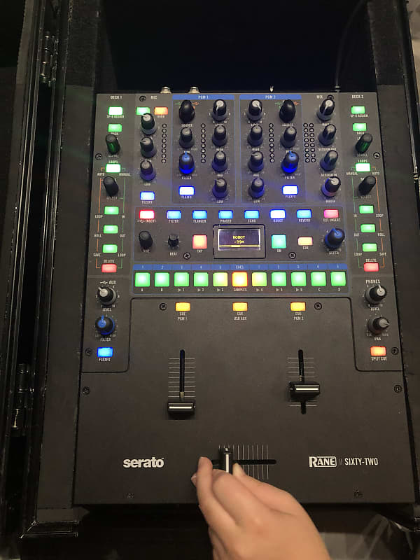 Rane 62 sixtytwo Black with flight case Reverb