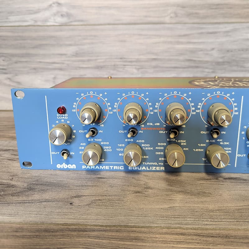 Orban 622B Dual-Channel 4-Band Parametric Equalizer / オーバン