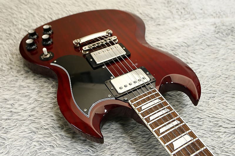 1998 made MIJ Epiphone Japan '61 reissue SG SG-70 Cherry Fujigen