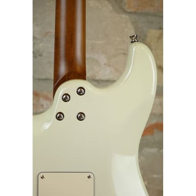 JET GUITARS JS400 OW - Stratocaster HSS Roasted Maple Neck - Olympic White image 20