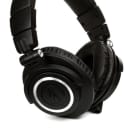 USED Audio-Technica ATH-M50x Professional Studio Monitor Headphones Black