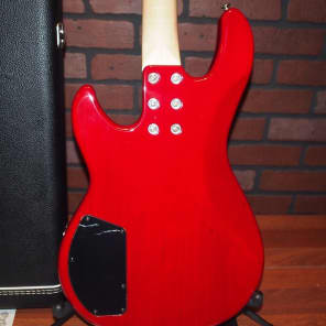 G&L USA JB-2 Custom Build Bass Guitar Trans Red World-shipping image 8
