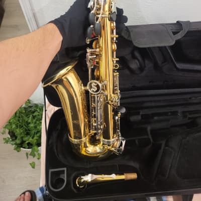 Selmer AS500 Alto Saxophone – Great Condition w/ Yamaha Neck + ProTec MAX Case image 6