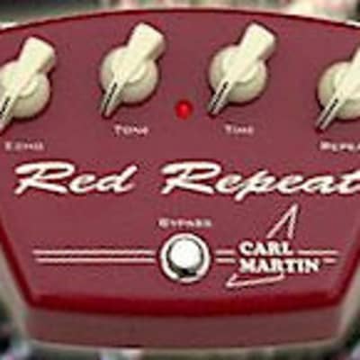 Carl Martin Red Repeat Pedal - Carl Martin Red Repeat Delay image 1