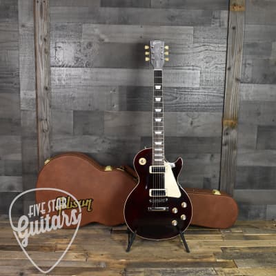 Gibson Les Paul Deluxe 70s - Wine Red with Hard Shell Case image 15