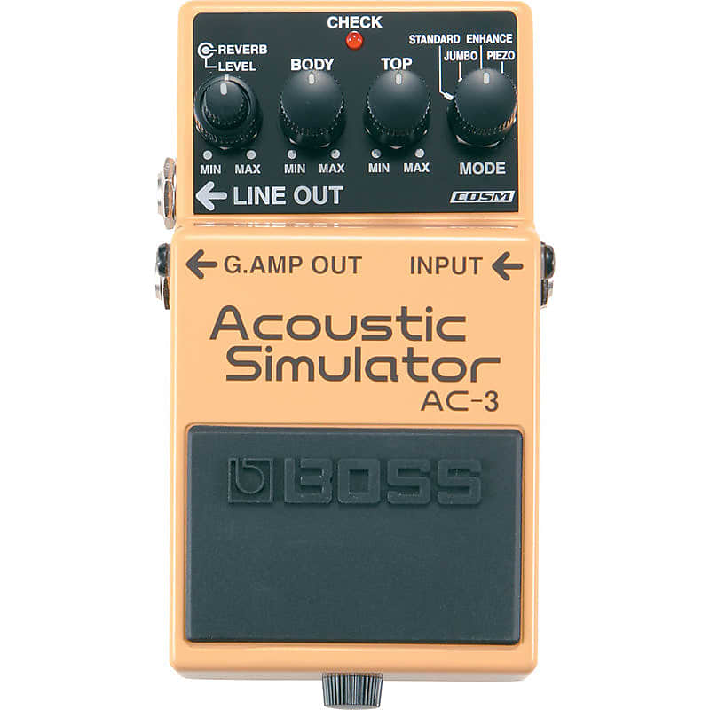 【70％OFF】 AC-3 Boss Acoustic Reverb | Pedal Simulator ギター