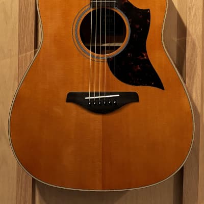Yamaha A1M Acoustic - Electric Guitar - Natural image 1